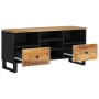 Mango wood and engineered wood TV cabinet 100x33x46 cm by vidaXL, TV Furniture - Ref: Foro24-351978, Price: 99,57 €, Discount: %