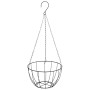 Hanging planters 4 units, black zero coconut lining Ø30x52cm by vidaXL, Saucers and buckets for pots - Ref: Foro24-319357, Pr...