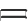 Engineered wood black coffee table 100x55x40 cm by vidaXL, Coffee table - Ref: Foro24-832833, Price: 54,35 €, Discount: %