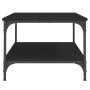 Engineered wood black coffee table 100x55x40 cm by vidaXL, Coffee table - Ref: Foro24-832833, Price: 54,35 €, Discount: %