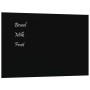 Magnetic blackboard wall tempered glass black 40x30 cm by vidaXL, White boards - Ref: Foro24-347929, Price: 24,37 €, Discount: %