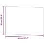 Magnetic blackboard wall tempered glass black 40x30 cm by vidaXL, White boards - Ref: Foro24-347929, Price: 24,37 €, Discount: %