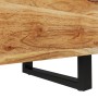 Mesita de noche de madera maciza de acacia 40x33x46 cm de vidaXL, Mesitas de noche - Ref: Foro24-345210, Precio: 46,90 €, Des...