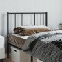 Black metal headboard 100 cm by vidaXL, Headboards and footboards - Ref: Foro24-352509, Price: 23,93 €, Discount: %