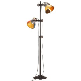 Floor lamp with 2 multicolored lampshades E27 by vidaXL, Lamps - Ref: Foro24-344405, Price: 134,29 €, Discount: %