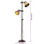 Floor lamp with 2 multicolored lampshades E27 by vidaXL, Lamps - Ref: Foro24-344405, Price: 131,09 €, Discount: %