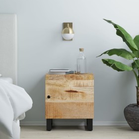 Solid mango wood bedside table 40x33x46 cm by vidaXL, Nightstands - Ref: Foro24-345208, Price: 70,99 €, Discount: %