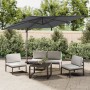 Hanging parasol with anthracite gray aluminum pole 300x300 cm by vidaXL, Umbrellas - Ref: Foro24-319915, Price: 187,56 €, Dis...