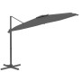 Hanging parasol with anthracite gray aluminum pole 300x300 cm by vidaXL, Umbrellas - Ref: Foro24-319915, Price: 187,56 €, Dis...