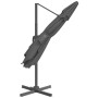 Hanging parasol with anthracite gray aluminum pole 300x300 cm by vidaXL, Umbrellas - Ref: Foro24-319915, Price: 187,56 €, Dis...