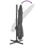 Hanging parasol with anthracite gray aluminum pole 300x300 cm by vidaXL, Umbrellas - Ref: Foro24-319915, Price: 187,56 €, Dis...