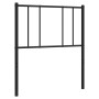 Cabecero de metal negro 90 cm de vidaXL, Cabeceros y pies de cama - Ref: Foro24-352508, Precio: 23,49 €, Descuento: %