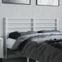 White metal headboard 140 cm by vidaXL, Headboards and footboards - Ref: Foro24-352401, Price: 28,79 €, Discount: %