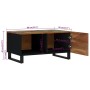 Recycled wood and plywood coffee table 80x50x40 cm by vidaXL, Coffee table - Ref: Foro24-350634, Price: 140,60 €, Discount: %