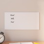 Magnetic white tempered glass wall board 40x20 cm by vidaXL, White boards - Ref: Foro24-347952, Price: 17,85 €, Discount: %