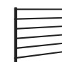 Black metal headboard 120 cm by vidaXL, Headboards and footboards - Ref: Foro24-352350, Price: 28,77 €, Discount: %