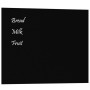 Pizarra magnética de pared vidrio templado negro 50x40 cm de vidaXL, Pizarras blancas - Ref: Foro24-347938, Precio: 27,87 €, ...