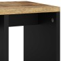 Mesa auxiliar madera maciza mango y tecnológica 40x31x46 cm de vidaXL, Mesitas de noche - Ref: Foro24-350644, Precio: 49,48 €...