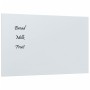 Magnetic white tempered glass wall board 80x50 cm by vidaXL, White boards - Ref: Foro24-347959, Price: 36,09 €, Discount: %