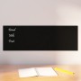 Magnetic black tempered glass wall board 60x20 cm by vidaXL, White boards - Ref: Foro24-347942, Price: 20,03 €, Discount: %