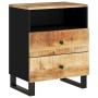 Mesita de noche madera mango madera contrachapada 50x33x62 cm de vidaXL, Mesitas de noche - Ref: Foro24-350664, Precio: 126,9...