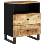 Mesita de noche madera mango madera contrachapada 50x33x62 cm de vidaXL, Mesitas de noche - Ref: Foro24-350664, Precio: 126,9...