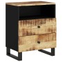 Mesita de noche madera mango madera contrachapada 50x33x62 cm de vidaXL, Mesitas de noche - Ref: Foro24-350664, Precio: 126,9...