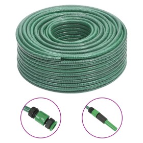 Garden hose with green PVC accessories 15.6 mm 100 m by vidaXL, Garden hoses - Ref: Foro24-154376, Price: 86,99 €, Discount: %