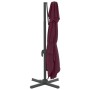 Burgundy red double roof hanging parasol 300x300 cm by vidaXL, Umbrellas - Ref: Foro24-319955, Price: 236,43 €, Discount: %