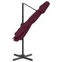 Burgundy red double roof hanging parasol 300x300 cm by vidaXL, Umbrellas - Ref: Foro24-319955, Price: 236,43 €, Discount: %