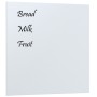 Magnetic white tempered glass wall board 40x40 cm by vidaXL, White boards - Ref: Foro24-347953, Price: 23,76 €, Discount: %