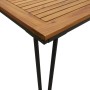 Mesa de jardín con patas en U madera maciza acacia 180x90x75 cm de vidaXL, Mesas de jardín - Ref: Foro24-319521, Precio: 201,...