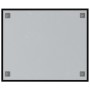 Pizarra magnética de pared vidrio templado negro 60x50 cm de vidaXL, Pizarras blancas - Ref: Foro24-347939, Precio: 36,42 €, ...