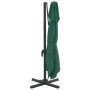 Sombrilla colgante de doble techo verde 300x300 cm de vidaXL, Sombrillas - Ref: Foro24-319945, Precio: 236,99 €, Descuento: %