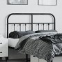 Cabecero de metal negro 120 cm de vidaXL, Cabeceros y pies de cama - Ref: Foro24-352609, Precio: 48,99 €, Descuento: %