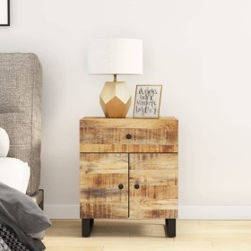 Mango plywood wood nightstand 50x33x60 cm by vidaXL, Nightstands - Ref: Foro24-350668, Price: 98,99 €, Discount: %