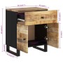 Mango plywood wood nightstand 50x33x60 cm by vidaXL, Nightstands - Ref: Foro24-350668, Price: 114,68 €, Discount: %