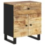 Mango plywood wood nightstand 50x33x60 cm by vidaXL, Nightstands - Ref: Foro24-350668, Price: 114,68 €, Discount: %