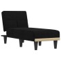 Sofá diván de tela negro de vidaXL, Divanes - Ref: Foro24-352815, Precio: 140,09 €, Descuento: %