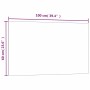 Pizarra magnética de pared vidrio templado blanco 100x60 cm de vidaXL, Pizarras blancas - Ref: Foro24-347965, Precio: 46,19 €...