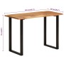 Solid acacia wood dining table 110x50x76 cm by vidaXL, Kitchen and dining tables - Ref: Foro24-350289, Price: 229,60 €, Disco...