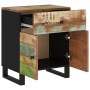 Recycled wood and plywood bedside table 50x33x60 cm by vidaXL, Nightstands - Ref: Foro24-350670, Price: 117,52 €, Discount: %