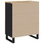 Aparador de madera maciza de mango 60x33x75 cm de vidaXL, Aparadores - Ref: Foro24-345226, Precio: 157,87 €, Descuento: %