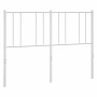 Cabecero de metal blanco 150 cm de vidaXL, Cabeceros y pies de cama - Ref: Foro24-352563, Precio: 30,82 €, Descuento: %