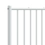 Cabecero de metal blanco 200 cm de vidaXL, Cabeceros y pies de cama - Ref: Foro24-350969, Precio: 40,37 €, Descuento: %