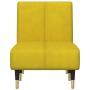 Sofá diván de terciopelo amarillo de vidaXL, Divanes - Ref: Foro24-352797, Precio: 152,59 €, Descuento: %