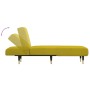 Sofá diván de terciopelo amarillo de vidaXL, Divanes - Ref: Foro24-352797, Precio: 152,59 €, Descuento: %