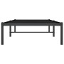 Black metal bed frame 80x200 cm by vidaXL, Beds and slatted bases - Ref: Foro24-350837, Price: 72,19 €, Discount: %