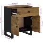 Mango plywood wood nightstand 50x33x60 cm by vidaXL, Nightstands - Ref: Foro24-350671, Price: 114,99 €, Discount: %