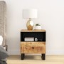 Solid mango wood and plywood nightstand by vidaXL, Nightstands - Ref: Foro24-350648, Price: 88,99 €, Discount: %